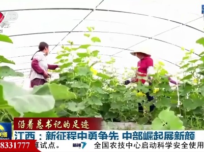 【沿着总书记的足迹】江西：新征程中勇争先 中部崛起展新颜
