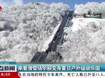 来看滑雪场华丽变身夏日户外运动乐园