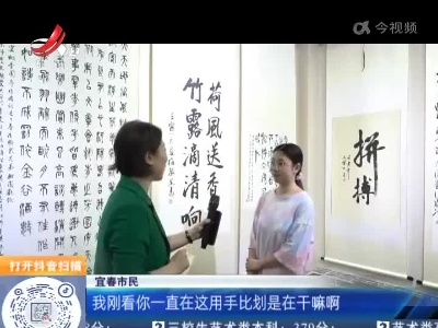 宜春：他们身残志坚 用笔书画精彩人生