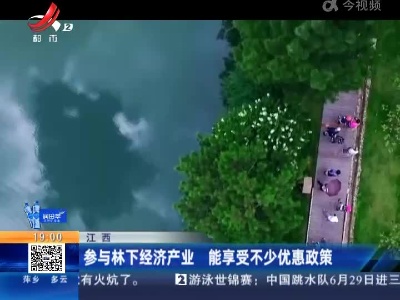 江西：参与林下经济产业 能享受不少优惠政策