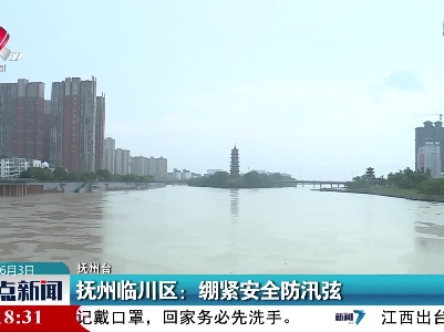 抚州临川区：绷紧安全防汛弦