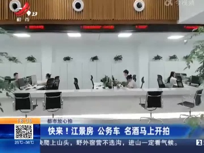 【都市放心拍】快来！江景房 公务车 名酒马上开拍