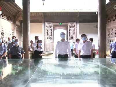 庄兆林在南昌市新建区调研