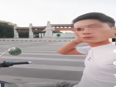 景德镇乐平：小伙骑车“作死”自拍  交警：已安排