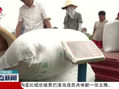 南昌：早稻开镰收割
