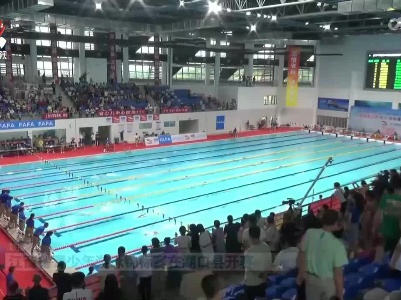 江西省青少年游泳锦标赛在湖口县开赛