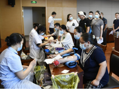江西国控集团组织开展无偿献血活动