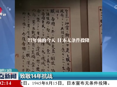 致敬14年抗战