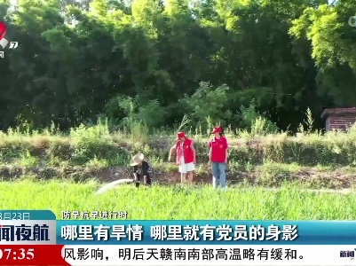 【防旱抗旱进行时】哪里有旱情 哪里就有党员的身影