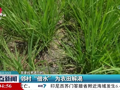 【防旱抗旱进行时】邻村“借水” 为农田解渴