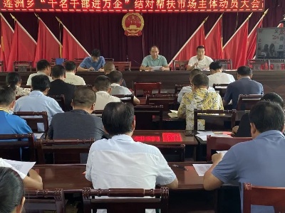吉安市永新县莲洲乡：优化营商环境 架起政企“连心桥”