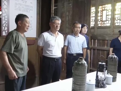 马森述在抚州调研