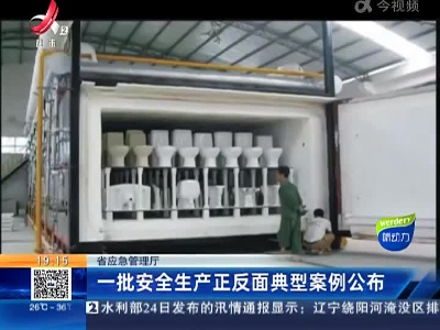 省应急管理厅：一批安全生产正反面典型案例公布