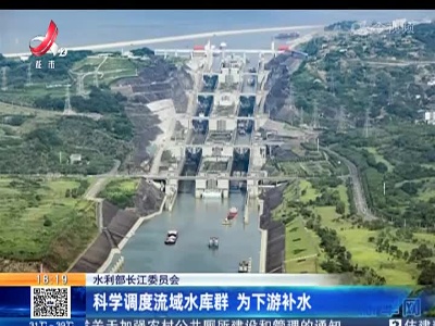 水利部长江委员会：科学调度流域水库群 为下游补水