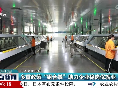 多重政策“组合拳”助力企业稳岗保就业