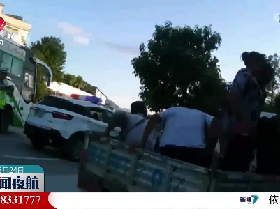寻乌：轻型货车超载被查处