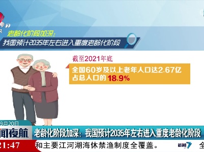 老龄化阶段加深：我国预计2035年左右进入重度老龄化阶段
