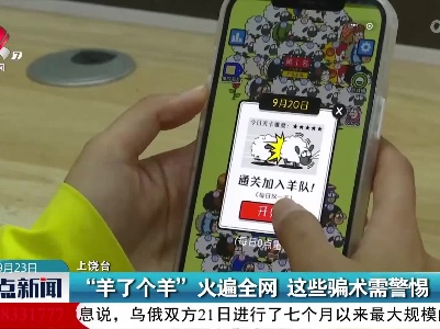 “羊了个羊”火遍全网 这些骗术需警惕
