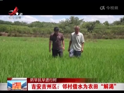 【防旱抗旱进行时】吉安吉州区：邻村借水为农田“解渴”
