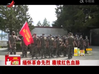 缅怀革命先烈 赓续红色血脉