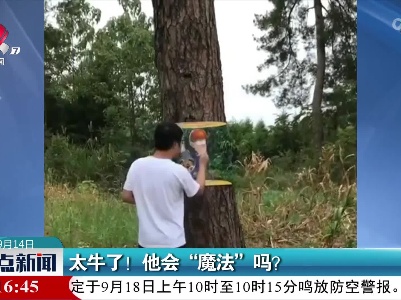 太牛了！他会“魔法”吗？