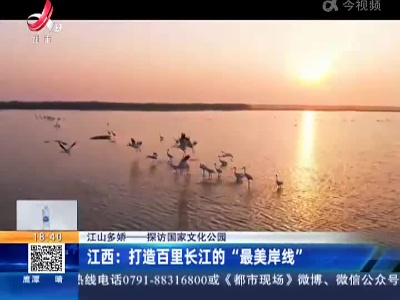 【江山多娇——探访国家文化公园】江西：打造百里长江的“最美岸线”
