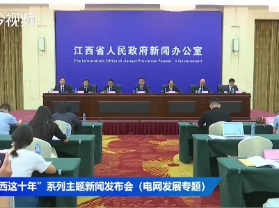 “江西这十年”系列主题新闻发布会（电网发展专题）