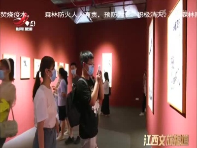 南昌：数字艺术融合展吸引市民前来体验