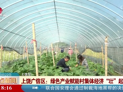 上饶广信区：绿色产业赋能村集体经济“壮”起来
