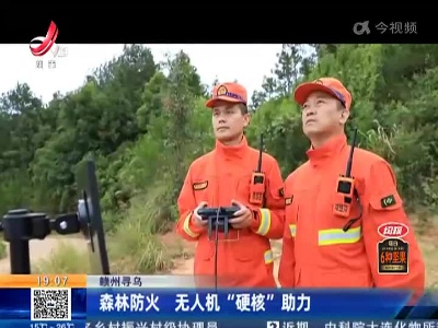 赣州寻乌：森林防火 无人机“硬核”助力