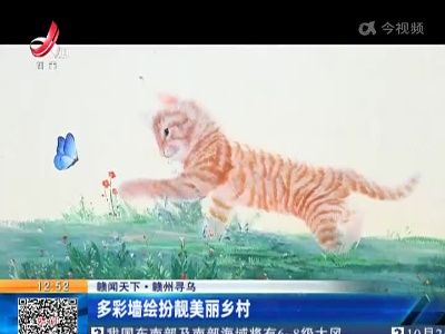 【赣闻天下】赣州寻乌：多彩墙绘扮靓美丽乡村