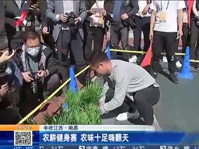 【丰收江西】南昌：农耕健身赛 农味十足嗨翻天