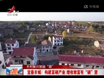 【乡村振兴加油“赣”】宜春丰城：构建富硒产业 增收致富有“硒”望