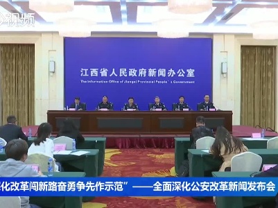 “深化改革闯新路奋勇争先作示范”——全面深化公安改革新闻发布会