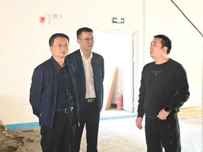 萍乡城郊党委书记雷文茂督导辖区重点企业项目建设情况