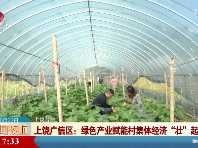 上饶广信区：绿色产业赋能村集体经济“壮”起来