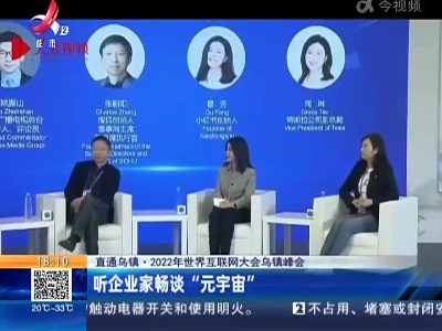 【直通乌镇·2022年世界互联网大会乌镇峰会】听企业家畅谈“元宇宙”