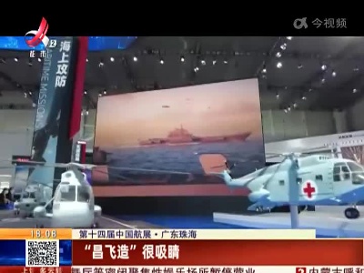 【第十四届中国航展】广东珠海：“昌飞造”很吸睛