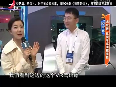 5G时代——VR驾培 让学车充满趣味性