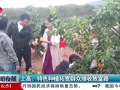 上高：特色种植拓宽群众增收致富路