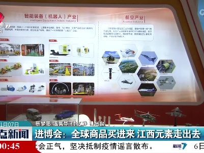 进博会：全球商品买进来 江西元素走出去