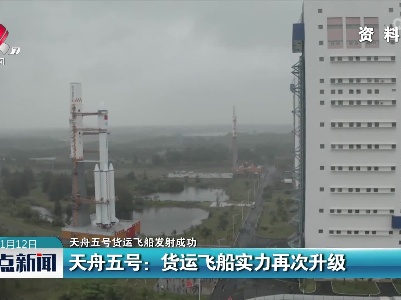 【天舟五号货运飞船发射成功】天舟五号：货运飞船实力再次升级