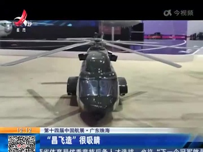 【第十四届中国航展】广东珠海：“昌飞造”很吸睛