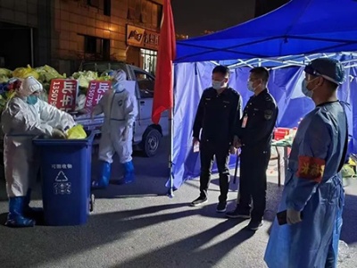 萍乡经开区生态环境局让党旗飘扬在抗疫第一线