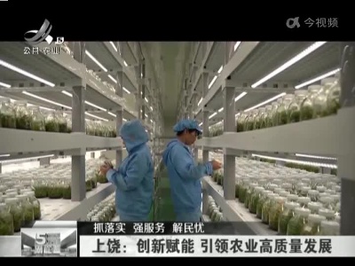 【抓落实 强服务 解民忧】上饶：创新赋能 引领农业高质量发展