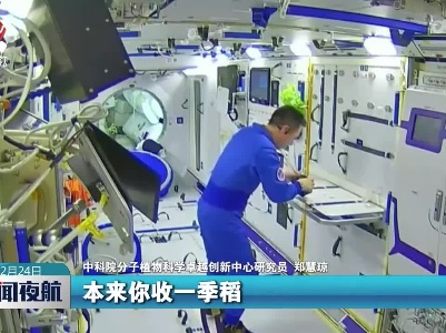 太空种粮食 迈出第一步