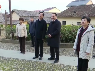 庄兆林在上饶调研