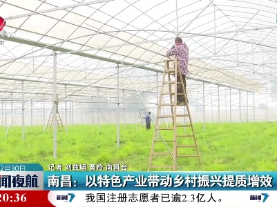 南昌：以特色产业带动乡村振兴提质增效