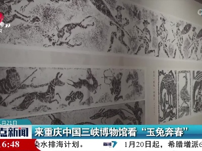 来重庆中国三峡博物馆看“玉兔奔春”