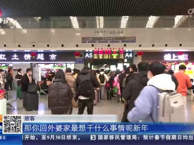 【春运进行时】火车站迎来节前客流高峰 预计发送旅客超10万